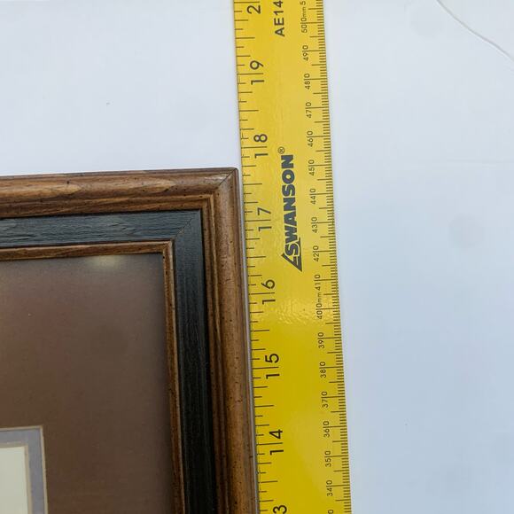 Louis Armstrong Portrait Drawing Wall Art Framed Double Matted - Picture 8 of 10